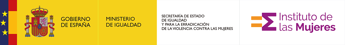 Logo Ministerio de Igualdad e Instituto de las Mujeres