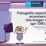 Cartel curso "Curso de Fotografía para comercio electrónico y web"