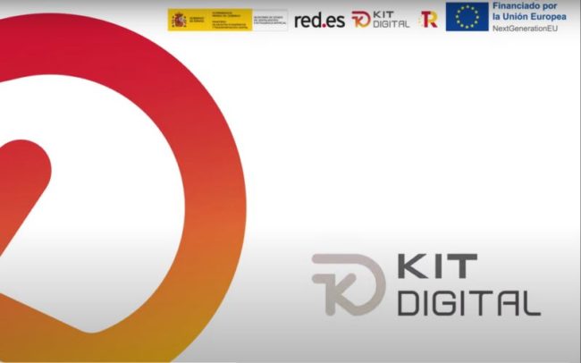 Imagen con el logo de las ayudas del KIT DIGITAL
