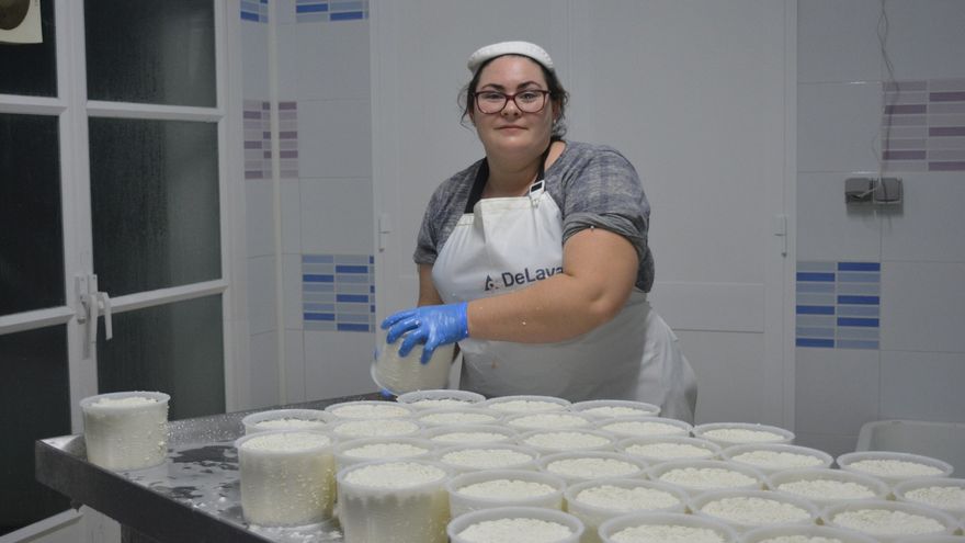 Foto de María Lourdes, quesera