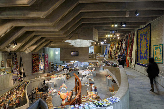 Foto de una tienda de artesanía