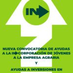 Cartel AYUDAS A LA CREACIÓN DE EMPRESAS AGRARIAS POR JÓVENES