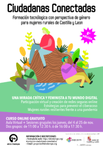 CARTEL_CiudadanasConectadas21d Cartel del curso online “Ciudadanas Conectadas”