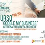 Imagen cartel curso "GOOGLE MY BUSINESS"