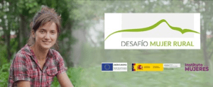 desafiomujer Imagen mujer con el logo de DESAFÍO MUJER RURAL