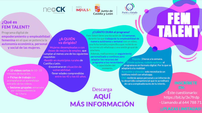 fem_talent Infografía con datos de FEM TALENT