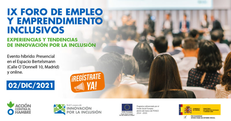 Foro-de-empleo-inclusivo Cartel del IX Foro de Empleo y Emprendimiento Inclusivos