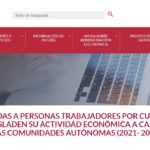 Imagen de la convocatoria en la web de la junta de Castilla y León