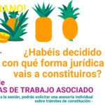 Cartel Formación trámites y pasos para constituir cooperativa