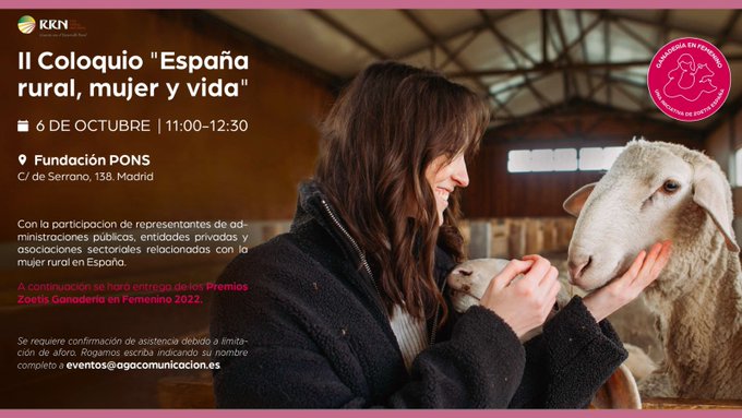 Coloquio RRN Mujer y vida Coloquio España rural Mujer y vida