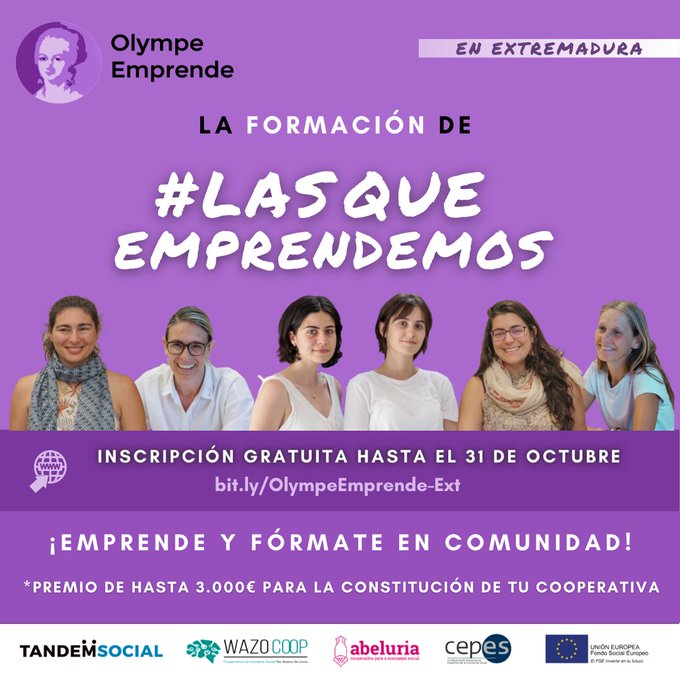 III Olympe emprende III Programa Olympe Emprende