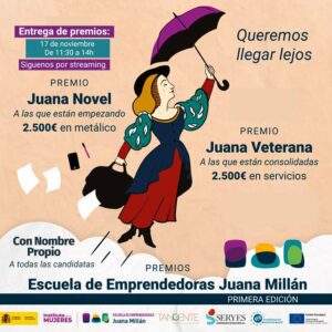 Invitación premios Juana Millán