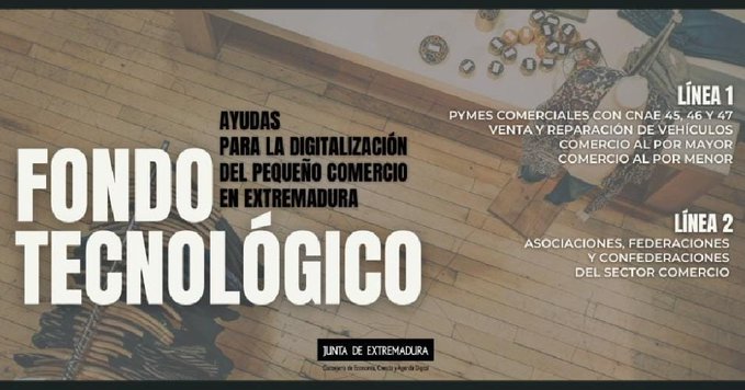 Ayudas pymes Extremadura PRTR