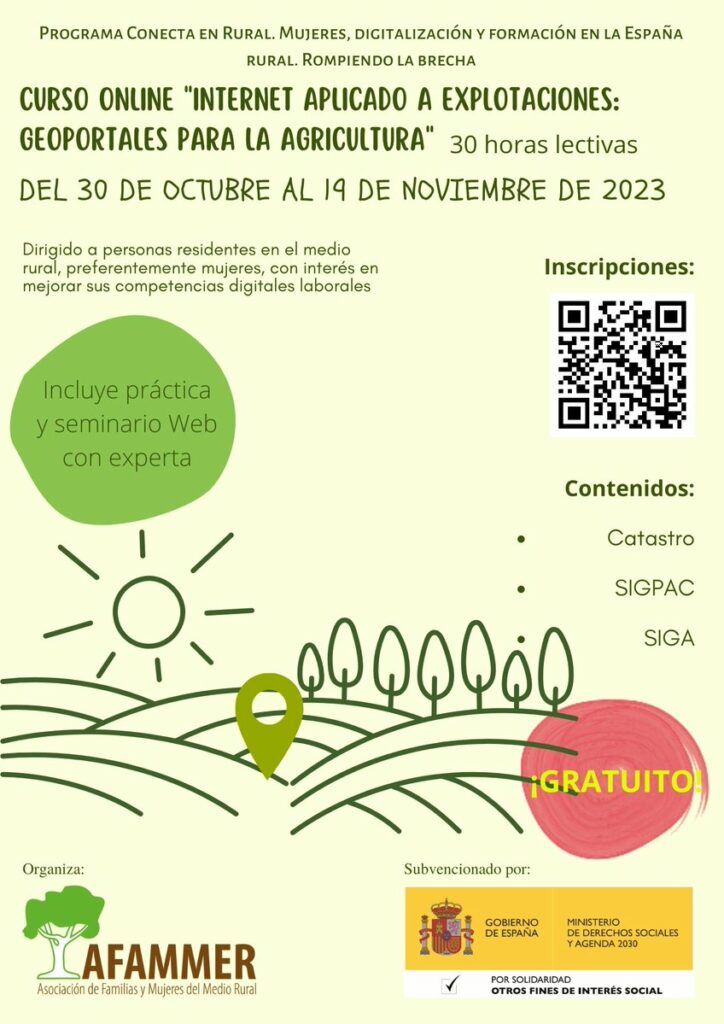 Curso AfammerGeoportales agriculltura