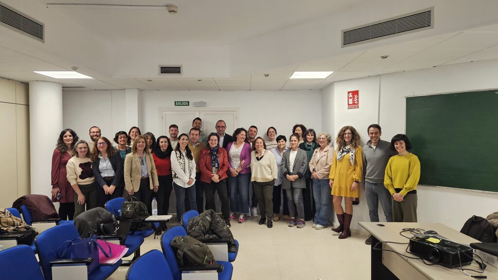 Los Grupos de Desarrollo Rural de Castilla-La Mancha se forman en Igualdad. Foto de grupo